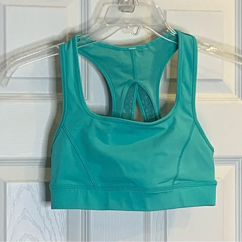 Lululemon Run With The Sun Bra Size 6 Bali Breeze